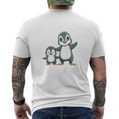 Children's Penguins Großer Bruder Ich Bin Jetzt Ein Großer Bruder T-Shirt mit Rückendruck