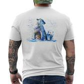 Eisbär Handbemalter Eisbär T-Shirt mit Rückendruck