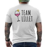 Lillet Team Summer Alcohol Lillet S T-Shirt mit Rückendruck