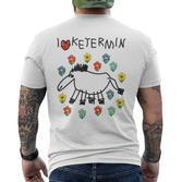 I Love Ketermin I Love Ketermin Ketamin T-Shirt mit Rückendruck