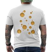 Lustiges Käse-Körper-Käse-Kostüm Ohne Kopf T-Shirt mit Rückendruck