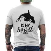 Orca Is My Ghost Tier I Orca Whale I Orca S T-Shirt mit Rückendruck