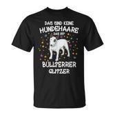 Bull Terrier Glitter Dog Owners Dog Holder Dog T-Shirt
