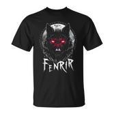 Fenrir Wolf Nordic Mythology Odin Valhalla T-Shirt