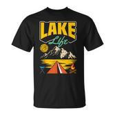 Lake Life Camping Wandern Angeln Bootfahren Segeln Lustig Outdoor T-Shirt
