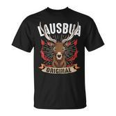 Lausbua Deer Lederhosen Costume Oktoberfest Bavaria Costume S T-Shirt