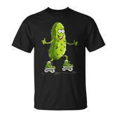 Skater Pickle Kostüm Für Inlineskating Liebhaber T-Shirt