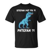 Trex Meme Dinosaur With Overbite Stefan With Ph Stephan S T-Shirt