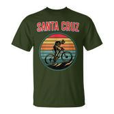 Bicycle Retro Vintage Santa Cruz Summer Cycling T-Shirt