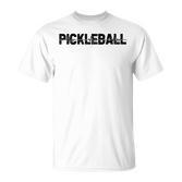 Ballsport Rentner Rente Pickleball T-Shirt