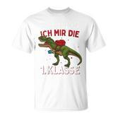 Children's First Day Of School 2023 Dinosaur Jetzt Hol Ich Mir Die 1St Class T-Shirt