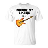 Gitarrist 60 Geburtstag E-Gitarre T-Shirt