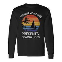 HOGOTOCLUB Vintage 'Boats And Hoes' Cruise T-Shirt - Unisex Design In Dark Heather - View #12