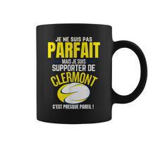 Mug Café ASM Clermont Auvergne Rugby - 325 Ml - Céramique Blanche - Neuf
