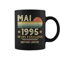 Bol Personnalisé Super Homme Né En 1995 – Cadeau Anniversaire Homme Original – Céramique 600 Ml Gravé Prénom