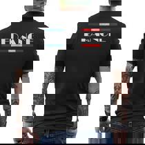 T-Shirt Homme Avec Liseré Français Avec Liseré Tricolore (Drapeau Français) De Qualité Supérieure - Marquez Votre