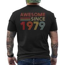 45th Birthday Shirt For Men – Vintage 1980 Retro Design, Customizable Year & Color, Soft Cotton Blend Tee