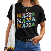 Mom Of 2 Mother Of Two Kids Mama Mom2 Women T-shirt | Mazezy