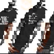 Mens The Dogfather Great Dane Dog Dad Tshirt Father's Day Gift