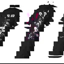 Grunge Bunny Rabbit Cute Goth Alt Losercore Sad Aesthetic T