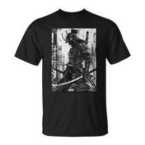 Vintage Samurai Mask Asia Japan Graffiti Tokyo Samurai T-Shirt
