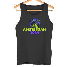 Amsterdam 2024 Acation Crew Tank Top - Seseable