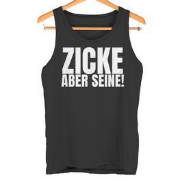 Couple Bitch Aber Seine Idiot Aber Ihre Ihr Tank Top - Seseable