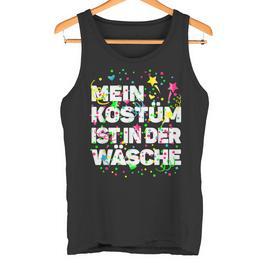 “Mein Kostüm Ist In Der Wäsche” Carnival Costume Laundry Fancy Dress Costume Tank Top - Seseable