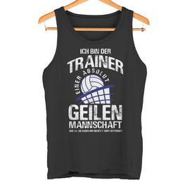 Volleyball Trainer Coacholleyball Team Tank Top - Seseable