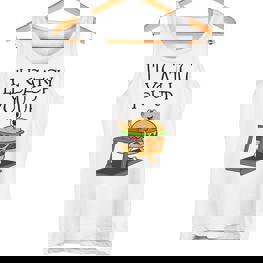 Fast-Food-Burger Fitness-Läufer Lustig Tank Top - Seseable