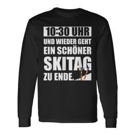 1030 Ahr Skiabenteuer Langarmshirts, Abschluss eines Schönen Skitags - Seseable