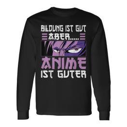 Anime Merch Kawaii Manga Anime Langarmshirts - Seseable