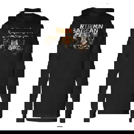 Bärtigermann Bear Tiger Mann Viking Fan Word Game Langarmshirts - Seseable