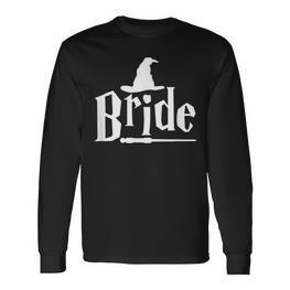 Bride Wizard Hat Langarmshirts - Seseable