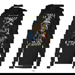 Cat Ich Muss Gar Nichts Egal Nein Müde Lounger Cat Langarmshirts - Seseable