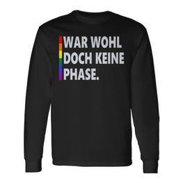 Doch Keine Phase Lgbt Queer Csd Gay Pride Flag Lgbt Langarmshirts - Seseable