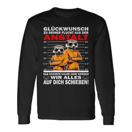 Glückwunsch Zu Dein Flucht Aus Der Anstalt Meerkat Langarmshirts - Seseable