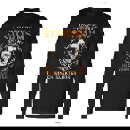 Guardian Des Stroms Bringer Der Macht Electrician Langarmshirts - Seseable