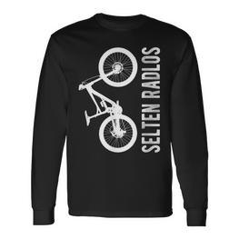 Ich Bin Selten Radlos Cyclist Langarmshirts - Seseable