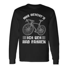 Mir Reichts Ich Geh Cycling Bike Bicycle Cyclist Langarmshirts - Seseable