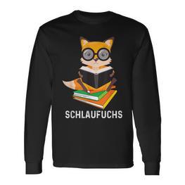 Tabuchs Klugscheisser Besserwisser Fox Slogan Langarmshirts - Seseable