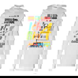 Children's Junge Geburtstag 4 Jahre Zug Railway Four Birthday Langarmshirts - Seseable