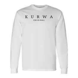 Kurwa Original Polish Langarmshirts - Seseable