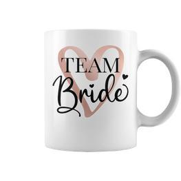 Team Braut Junggesellenabschied Dezent Herz Jga Bride To Be Tassen - Seseable