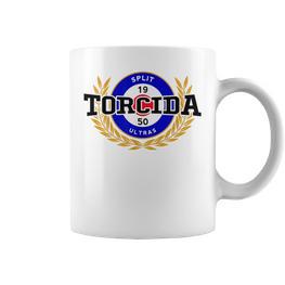 Torcida Split 1950 Proud Croatian Ultra Hrvatska Flag Tassen - Seseable