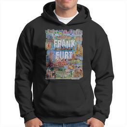 Bembel Ffm Frankfurt Skyline Hoodie - Seseable