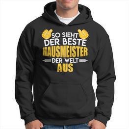 Der Beste Hausmeister Der Welt The Best Caret Hoodie - Seseable