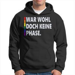 Doch Keine Phase Lgbt Queer Csd Gay Pride Flag Lgbt Hoodie - Seseable