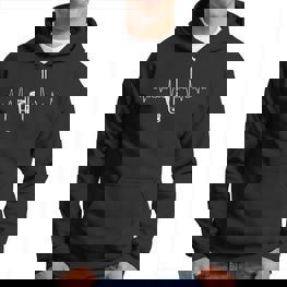 Ekg Herzschlag Trombone Kapuzenpullover - Seseable