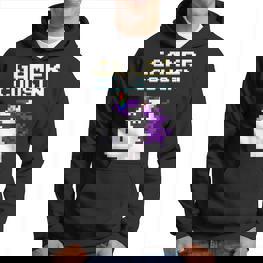 Gamer Cousin Einhorn Pixel Geschenk Multiplayer Nerd Geek Hoodie - Seseable